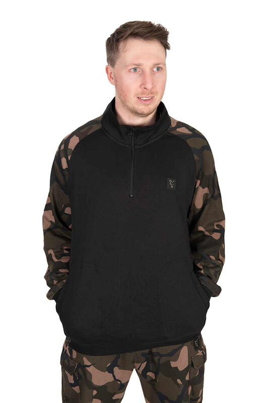 Fox LW Black/Camo QTR Zip Fox LW Black/Camo QTR Zip