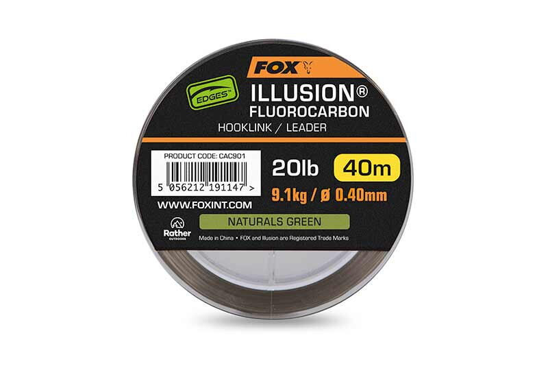 Fox Illusion Fluorocarbon Hooklink/Leader Fox Illusion Fluorocarbon Hooklink/Leader
