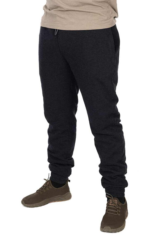 Fox Collection Sherpa Joggers - Black/Orange Fox Collection Sherpa Joggers - Black/Orange