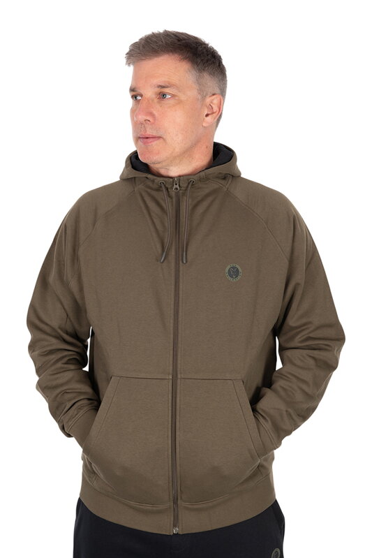 Fox Collection Zipped Hoody - Green