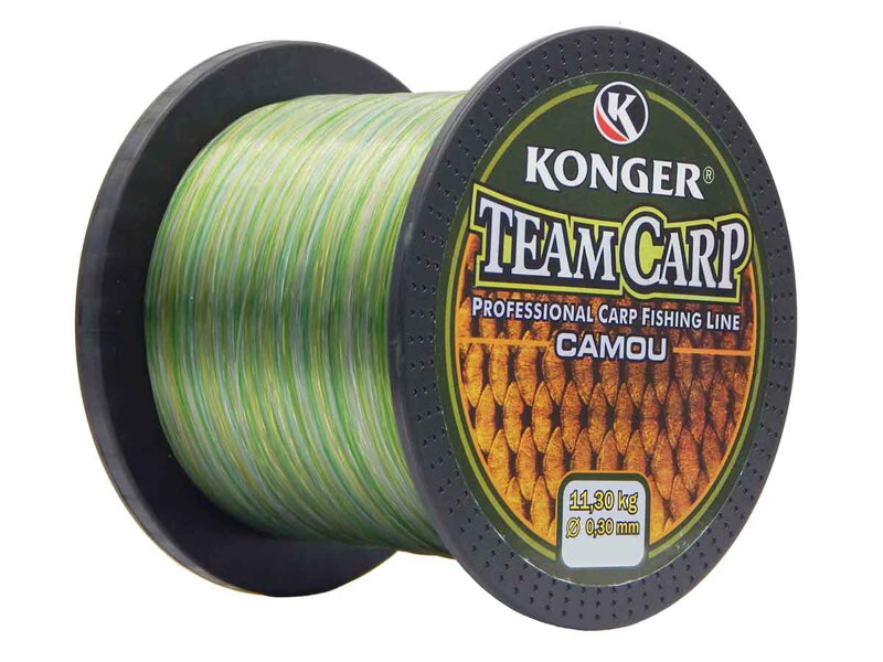 Konger Team carp camou 0,25mm 3000m