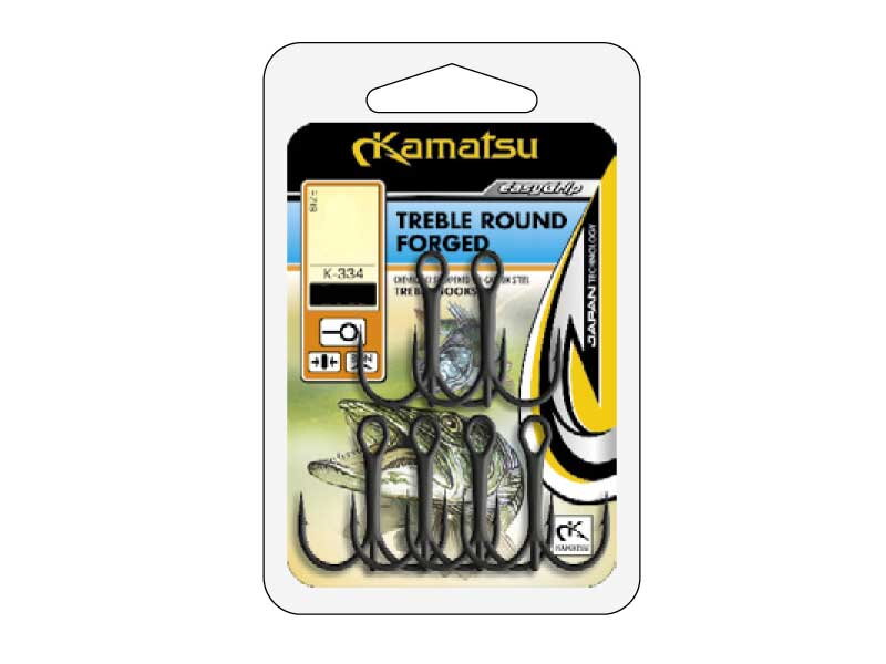 Kamatsu Round forged trojháky v.12 9ks/bal