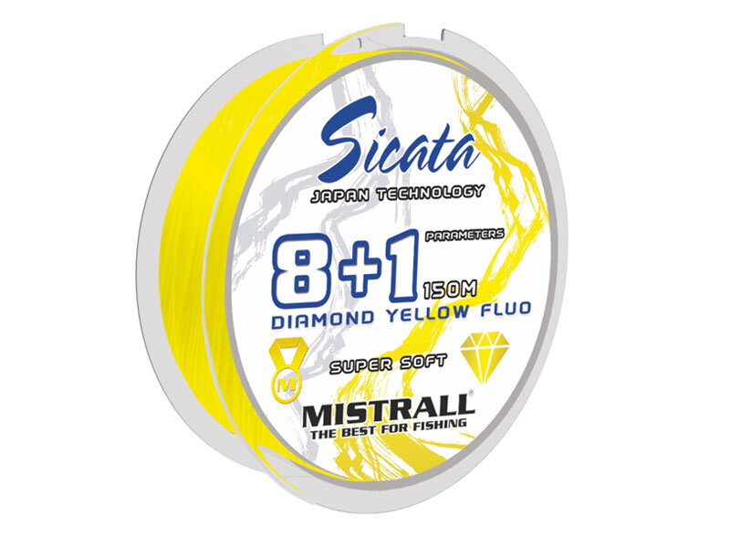 Mistrall Sicata 8+1 0,08mm 150m f.žltá