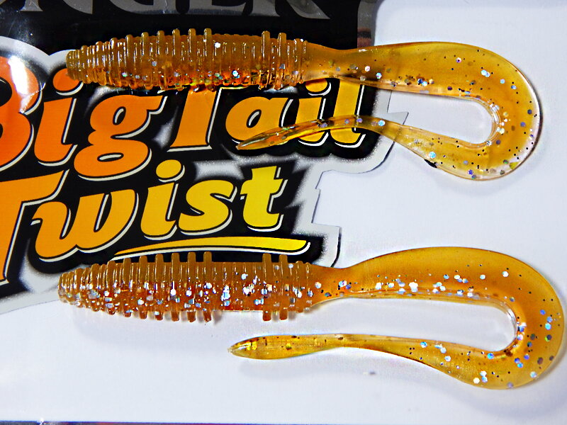 303001016 Konger Big Tail Twist 6cm 10ks/bal