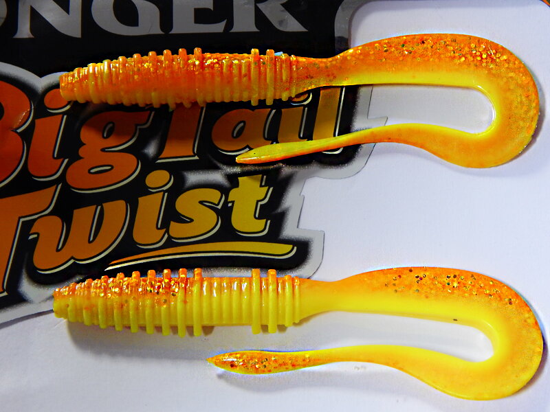 303001019 Konger Big Tail Twist 6cm 10ks/bal