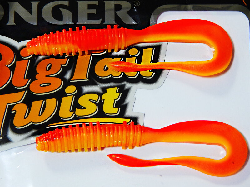 303001020 Konger Big Tail Twist 6cm 10ks/bal
