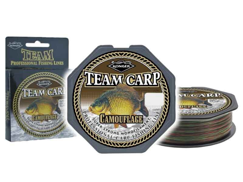 214005035 Konger Team Carp Camouflage 0,35mm 280m