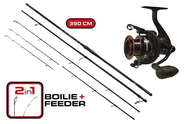 CARP EXPERT MAX2 PRÚT DOUBLE TIP 390 S NAVIJAKOM MAX2 DT 6001