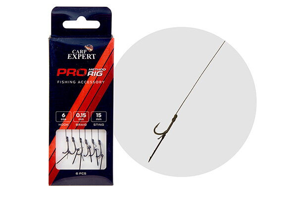 CARP EXPERT PRO METHOD FEEDER NADVÄZCE S NÁSTRAHOVÝM TRŇOM