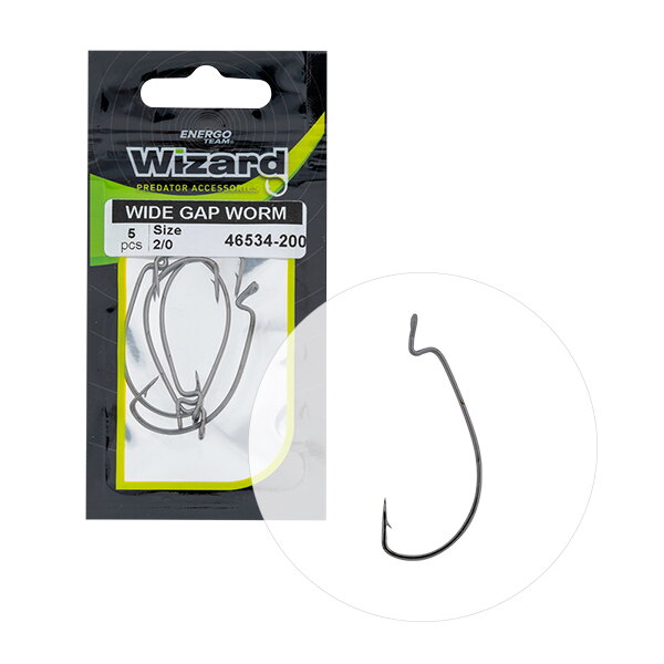 WIZARD WIDE GAP WORM OFFSET HÁČIK