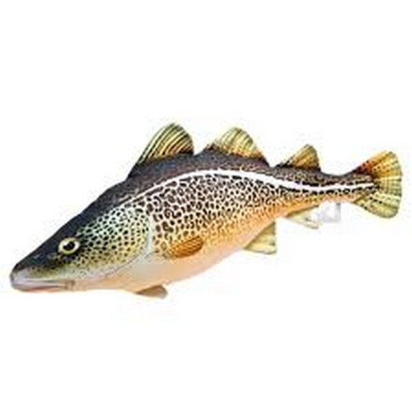VANKÚŠ V TVARE RYBY – ATLANTICKÁ TRESKA 75 CM