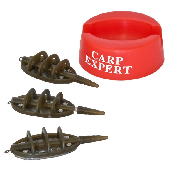 CARP EXPERT KŔMNE KOŠÍKY SET FEEDER METHOD