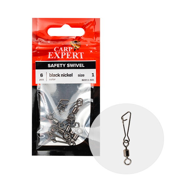 CARP EXPERT OBRATLÍK VALCOVITÝ + HOOK KARABÍNKA