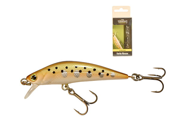 WIZARD RATTLE MINNOW SINKING WOBBLER