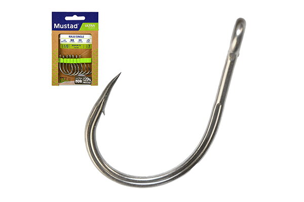 MUSTAD KAIJU SINGLE RING TITAN STEEL HÁČIK