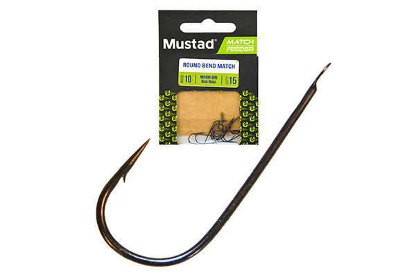 MUSTAD ULTRA NP WIDE ROUND BEND MATCH SPADE BARBED HÁČIK