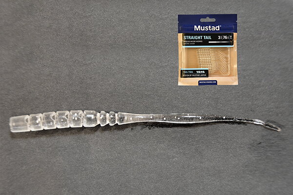 MUSTAD AJI STRAIGHT TAIL PLASTOVÁ UMELÁ NÁSTRAHA
