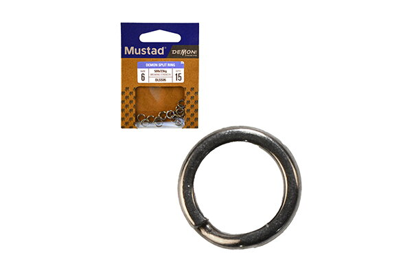 MUSTAD NEREZOVÝ POWER SPLIT RING KRÚŽOK