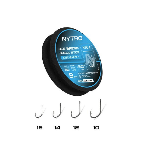 NYTRO NTO1 BIG BREAM PREDVIAZANÝ S PROTIHROTOM QUICK-STOP NADVÄZEC