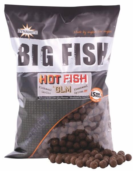 Dynamite Baits Boilies Big Fish Hot Fish&GLM 20 mm 1,8 kg
