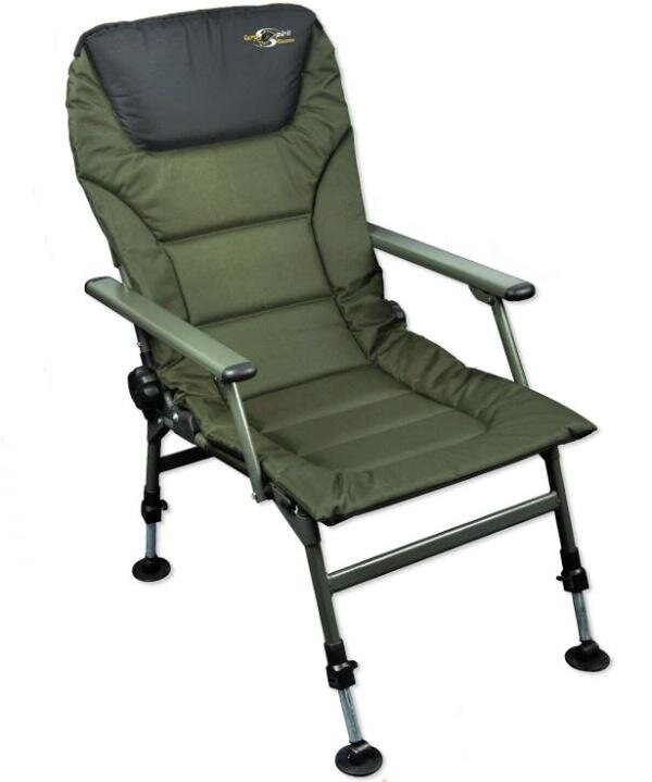 Carp Spirit Padded Level Chair with Arms Carp Spirit Padded Level Chair with Arms
