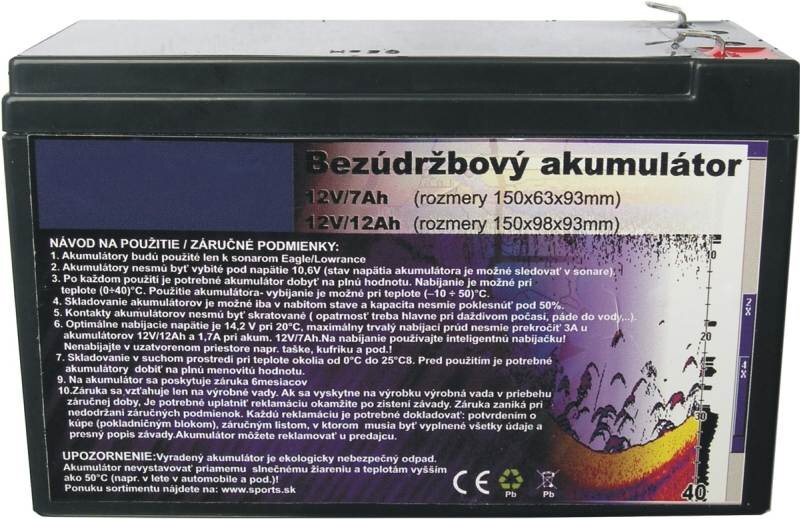 Akumulátor k sonaru