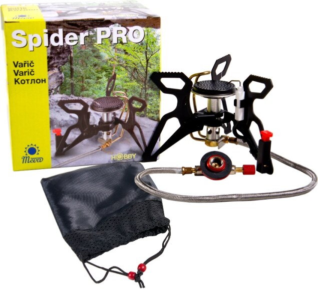 Rybársky skladací varič SPIDER PRO - piezo zapalovanie Rybársky skladací varič SPIDER PRO - piezo zapalovanie