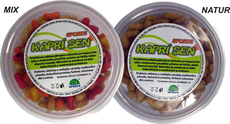 Kaprí sen - Kostný červ SPORTS 150 ml plávajúci Kaprí sen - Kostný červ SPORTS 150 ml plávajúci