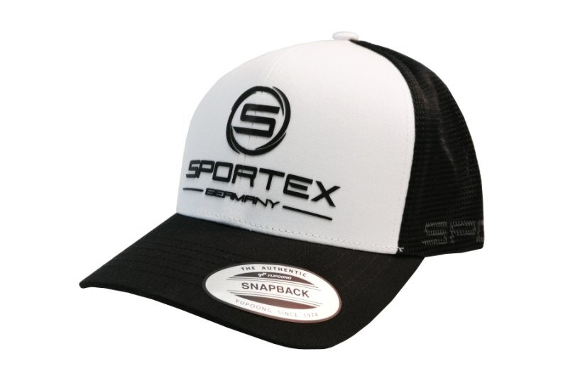 Šiltovka SPORTEX Snap Back čierna s logom