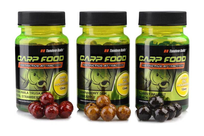 Carp Food Mini Oil Hookers 12mm / 50g Carp Food Mini Oil Hookers 12mm / 50g
