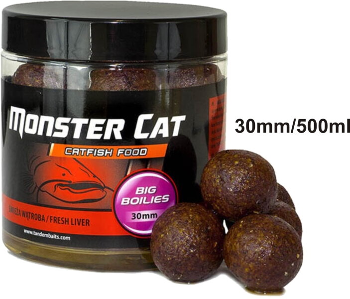 Monster Cat BIG Boilies 30mm/330g - Tandem Baits Monster Cat BIG Boilies 30mm/330g - Tandem Baits