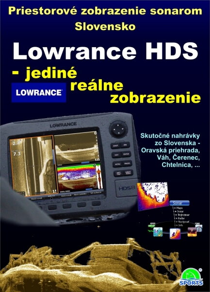 DVD Priestorové zobrazenie sonarom Slovensko DVD Priestorové zobrazenie sonarom Slovensko