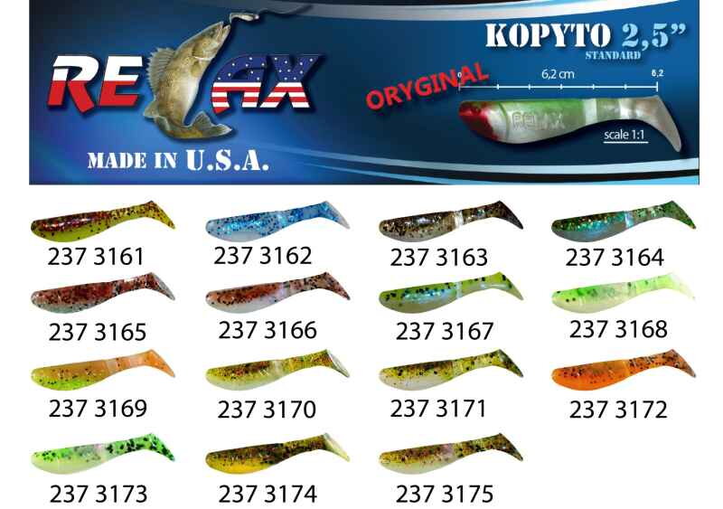 RELAX kopyto RK 2,5 (6,2cm) cena 1ks/bal10ks RELAX kopyto RK 2,5 (6,2cm) cena 1ks/bal10ks