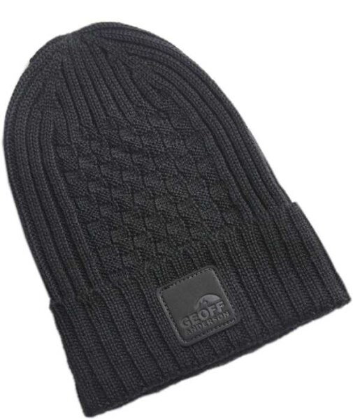 Čiapka Geoff Anderson WizWool Ulf beanie čierna