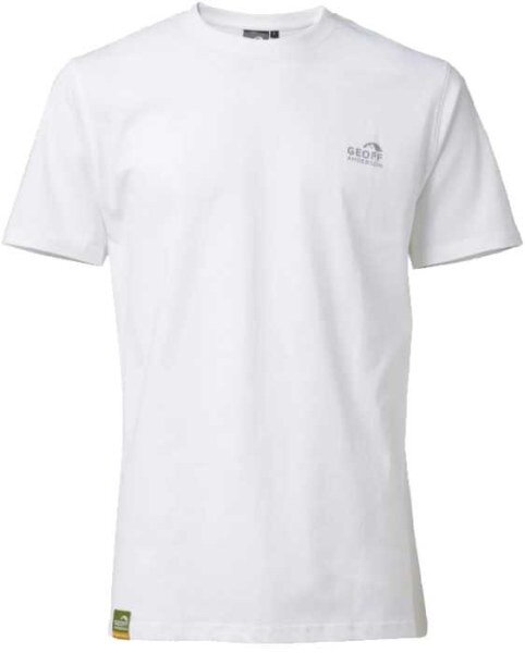 Tričko Geoff Anderson Organic Tee biele Tričko Geoff Anderson Organic Tee biele