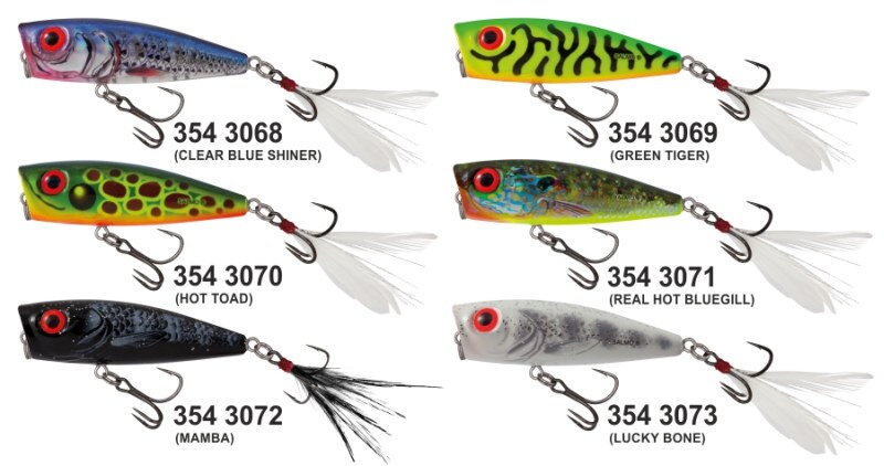 Salmo rybárske voblery Rattlin POP - popper 7cm/12,5g