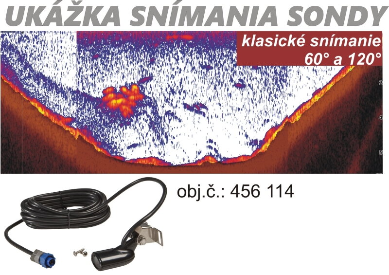 HST-WSBL duálna sonda 60°-120°, (83/200kHz) HST-WSBL duálna sonda 60°-120°, (83/200kHz)