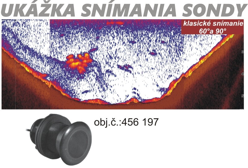 sonda pre HDS cez dno lode 50/200kHz 60°a 90°