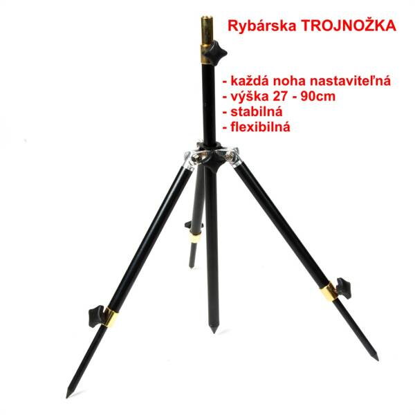 Trojnožka - stojan, dĺžka 27 - 90cm