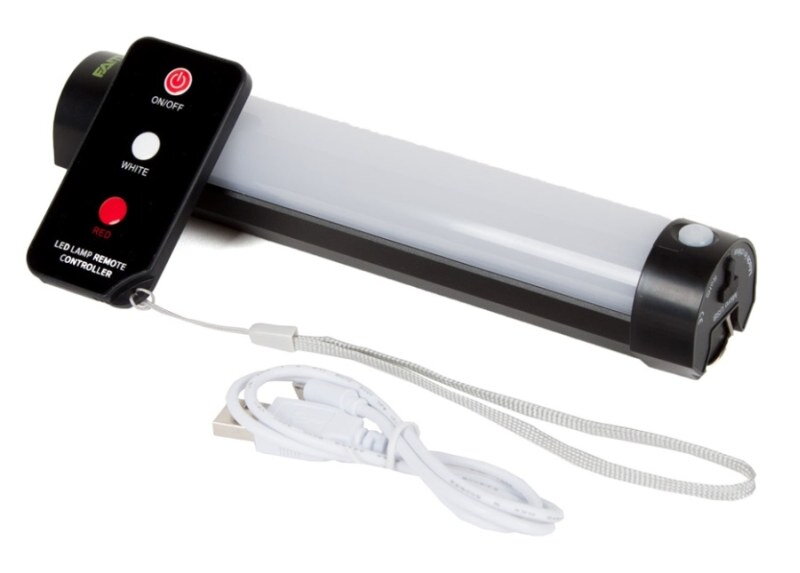 Bivak LED lampa na diaľkové ovládanie 20 x 4 x 4cm Bivak LED lampa na diaľkové ovládanie 20 x 4 x 4cm