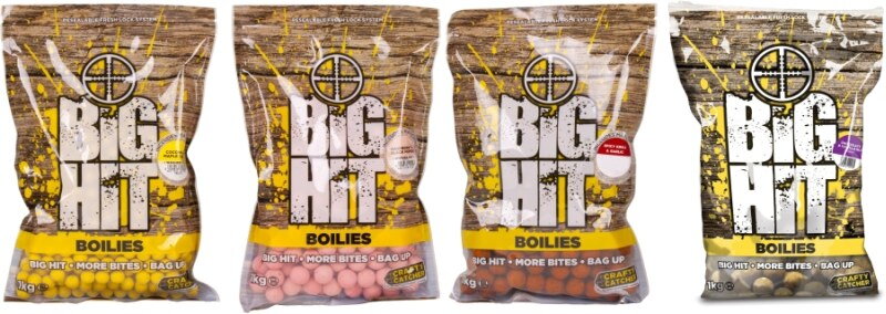 Boilies Crafty Catcher Big Hit 15mm / 1kg