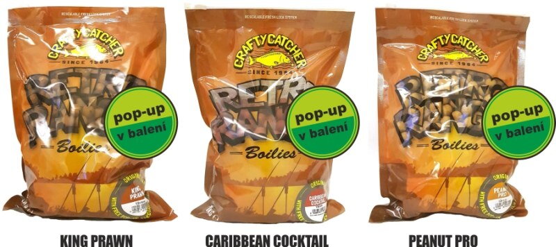 Boilies Crafty Catcher Retro Range 15mm / 1kg Boilies Crafty Catcher Retro Range 15mm / 1kg