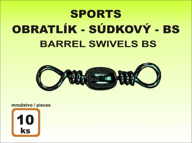 Obratlík Sports BS súdkový - 10ks v balení